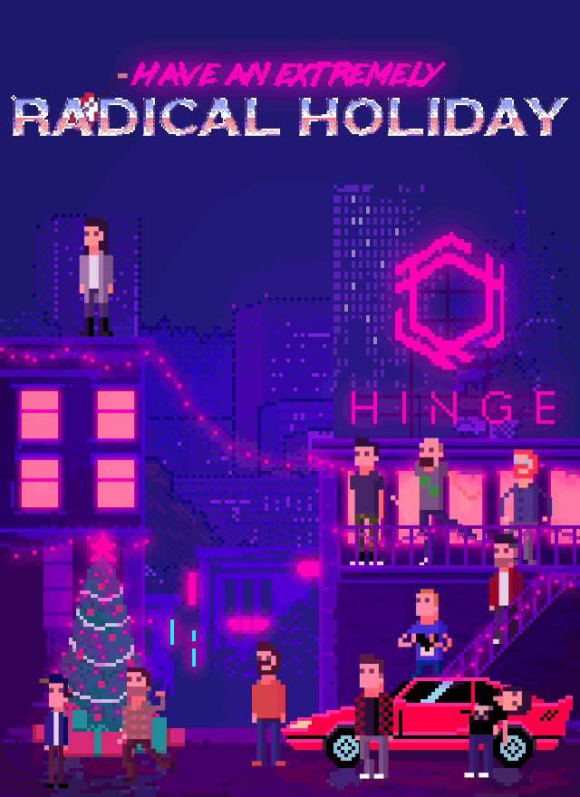 Happy 8-bit Holidays from Hinge!